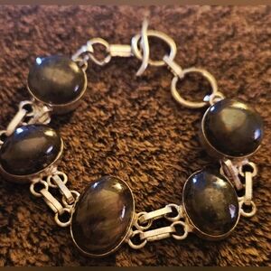 Sterling Silver Labradorite Bracelet
